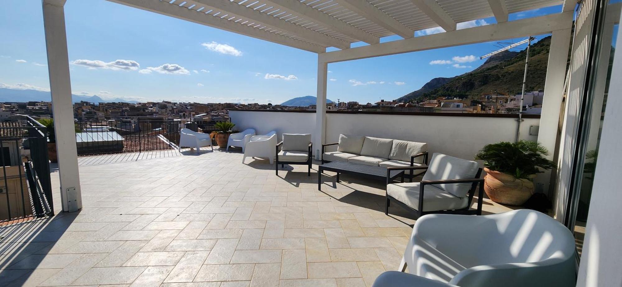 Palazzo Del Golfo Penthouse Apartment Castellammare del Golfo Exterior foto